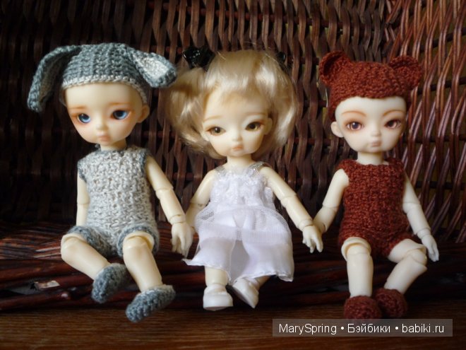 Мальчик-Кролик. BJD Hujoo Baby Suve