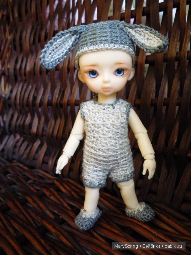 Мальчик-Кролик. BJD Hujoo Baby Suve