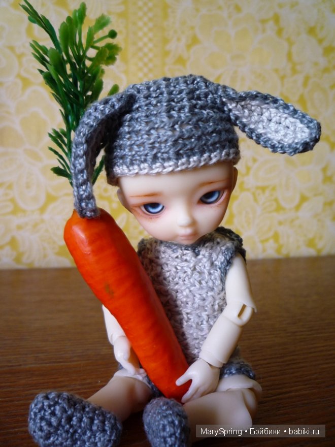 Мальчик-Кролик. BJD Hujoo Baby Suve