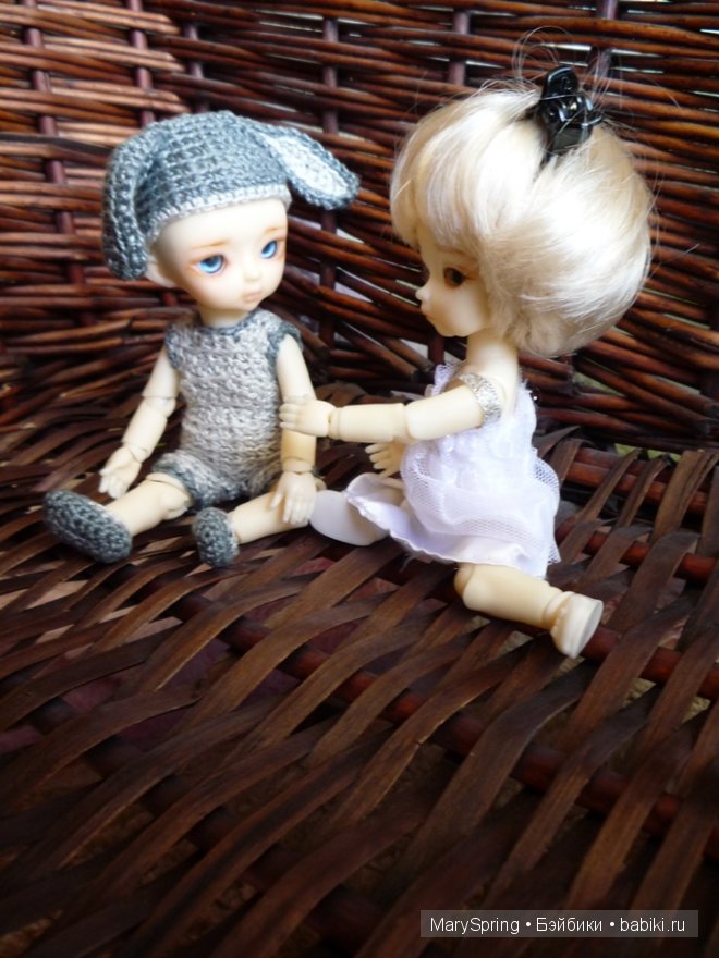 Мальчик-Кролик. BJD Hujoo Baby Suve