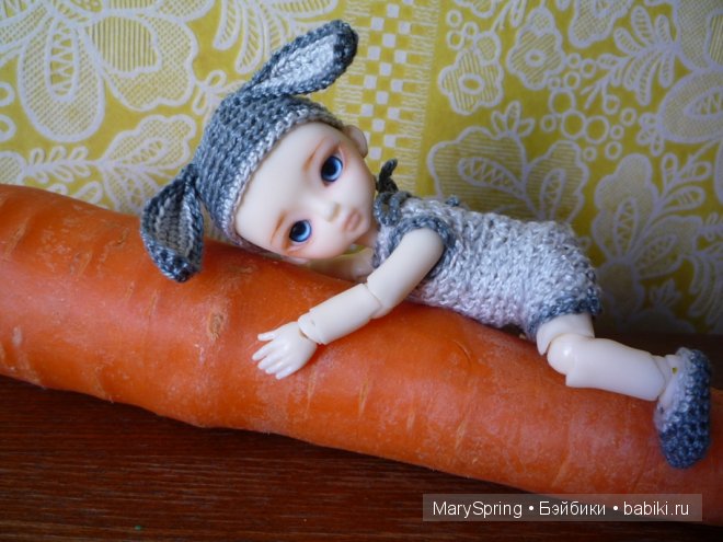 Мальчик-Кролик. BJD Hujoo Baby Suve