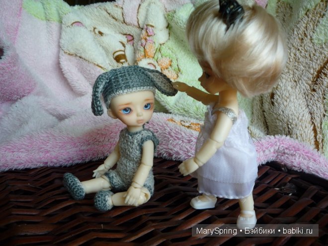 Мальчик-Кролик. BJD Hujoo Baby Suve (фото 8)
