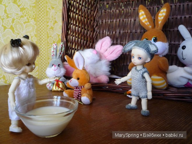 Мальчик-Кролик. BJD Hujoo Baby Suve