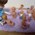 Наши ясли! Немецкие винтажные пупсики