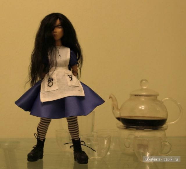 Авторская шарнирная кукла Олеси Кудряшовой