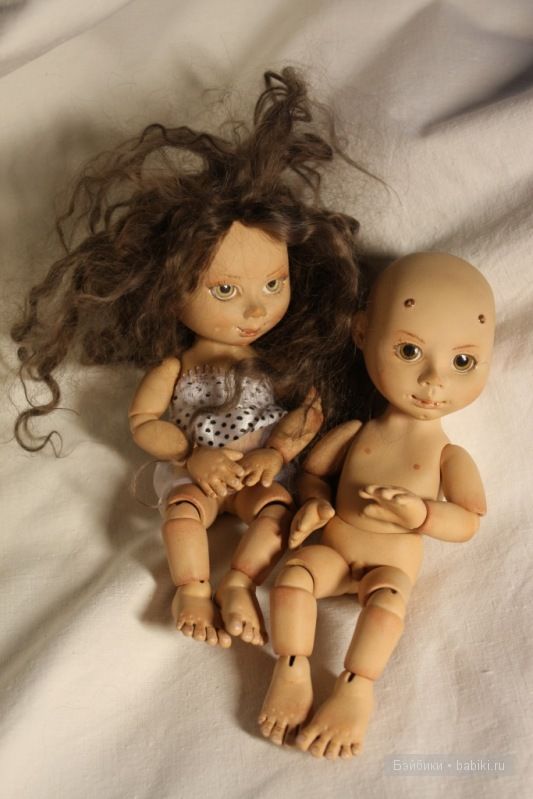 Авторская шарнирная кукла Олеси Кудряшовой