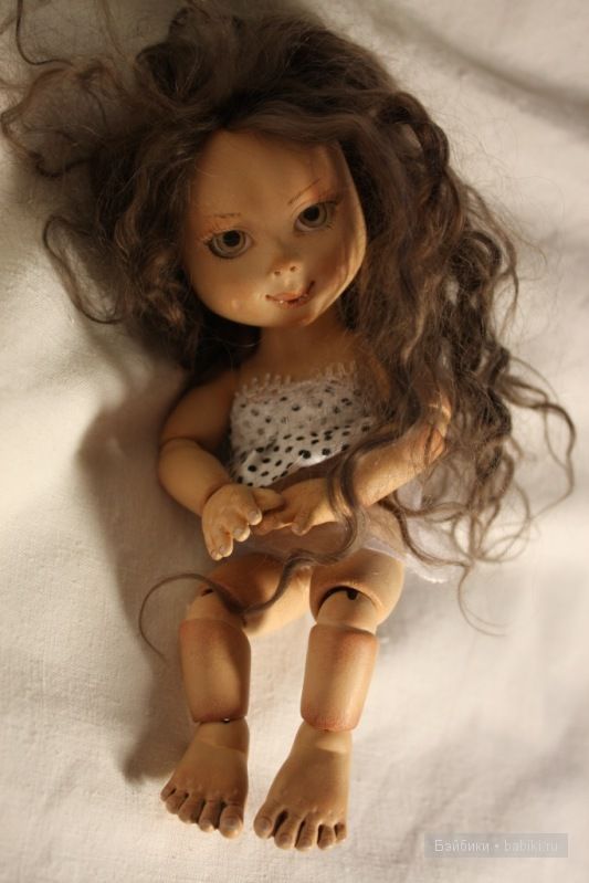 Авторская шарнирная кукла Олеси Кудряшовой