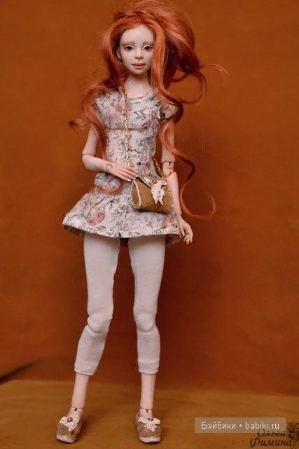 Две рыжие девы. Авторская шарнирная кукла Ольги Фиминой (фото 5)