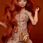 Две рыжие девы. Авторская шарнирная кукла Ольги Фиминой