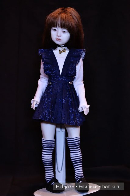 Проба пера в фарфоре. Авторская кукла Ольги Фиминой