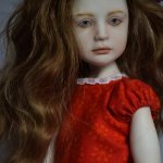 Сью. Авторская фарфоровая кукла Ольги Фиминой