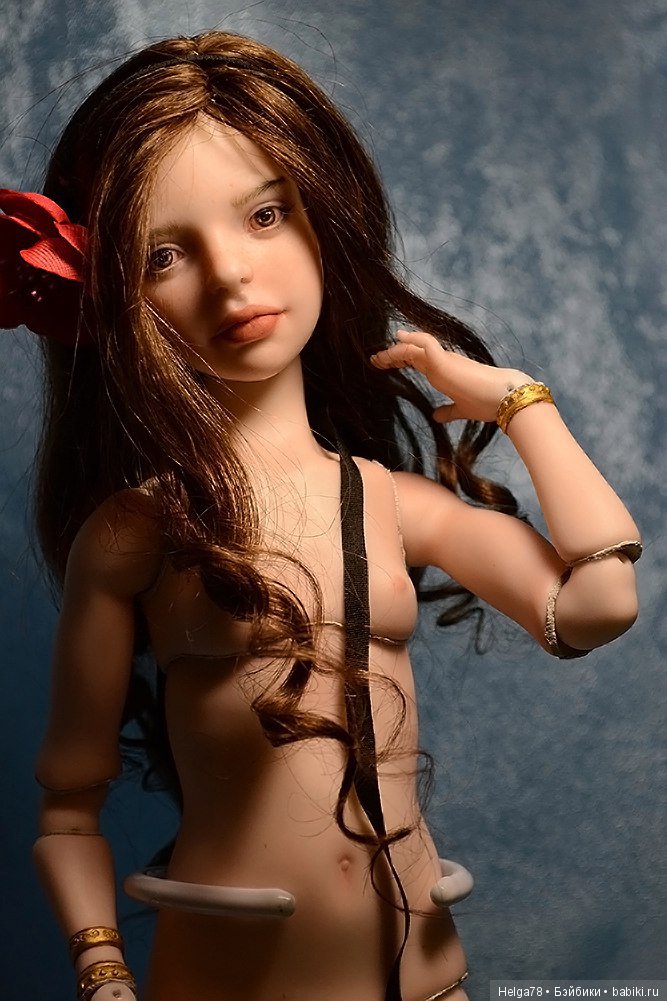 Зара. Авторская фарфоровая кукла Ольги Фиминой (фото 6)