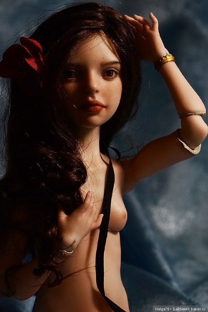 Зара. Авторская фарфоровая кукла Ольги Фиминой (фото 4)