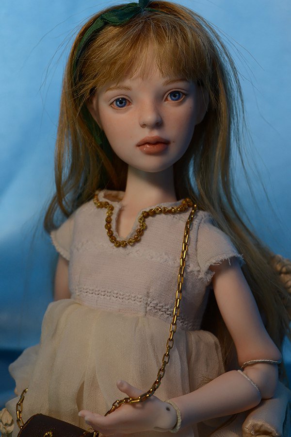 Мила в образе. Шарнирная кукла ручной работы | Бэйбики Мила в образе. Шарнирная кукла ручной работы (фото 7)