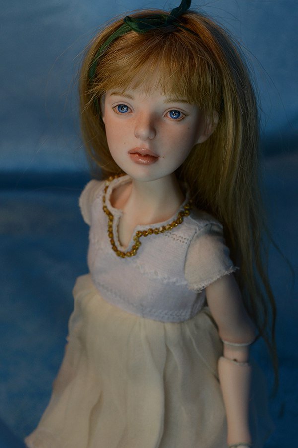 Мила в образе. Шарнирная кукла ручной работы | Бэйбики Мила в образе. Шарнирная кукла ручной работы (фото 4)