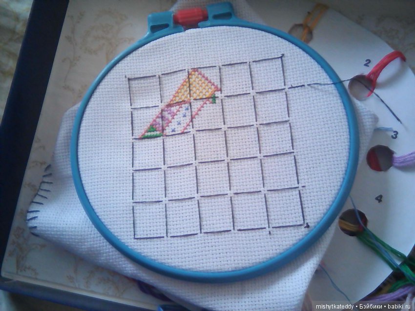 Моя первая кривулька зигугу Заплатки (фото 3)