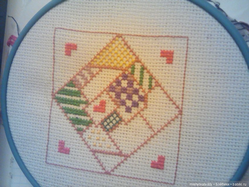 Моя первая кривулька зигугу Заплатки (фото 10)