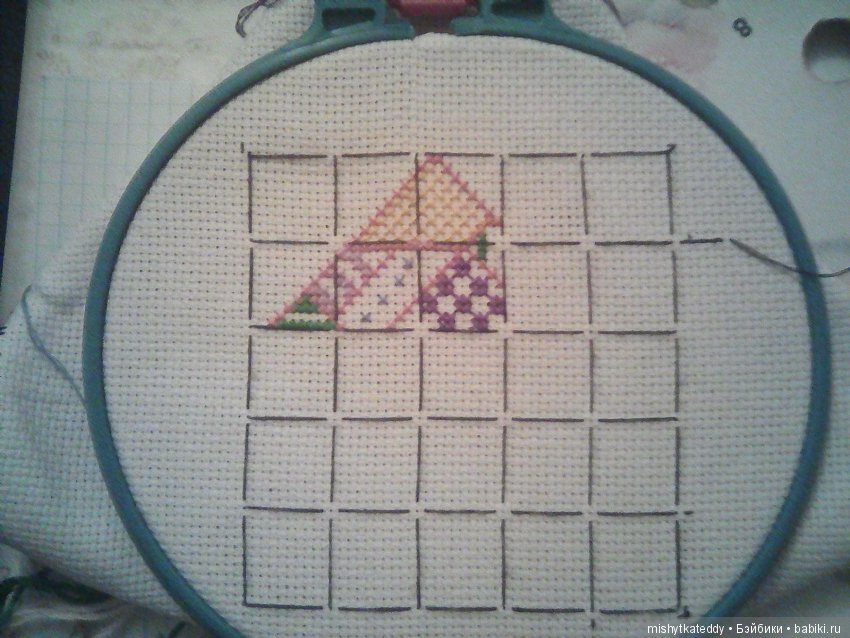 Моя первая кривулька зигугу Заплатки (фото 4)