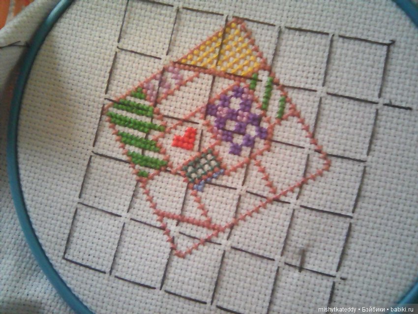 Моя первая кривулька зигугу Заплатки (фото 9)