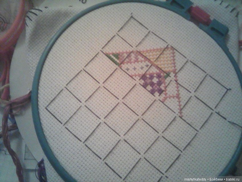 Моя первая кривулька зигугу Заплатки (фото 5)