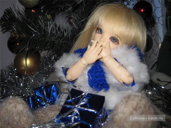 Новогодний вечер девочки Лилу | Бэйбики Новогодний вечер девочки Лилу