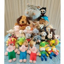 Мягкие игрушки.