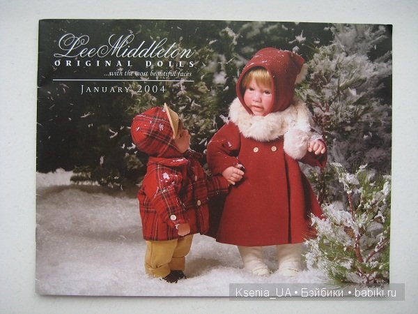 Каталог кукол Lee Middleton 2004