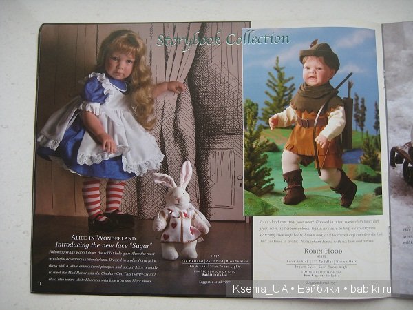 Каталог кукол Lee Middleton 2004