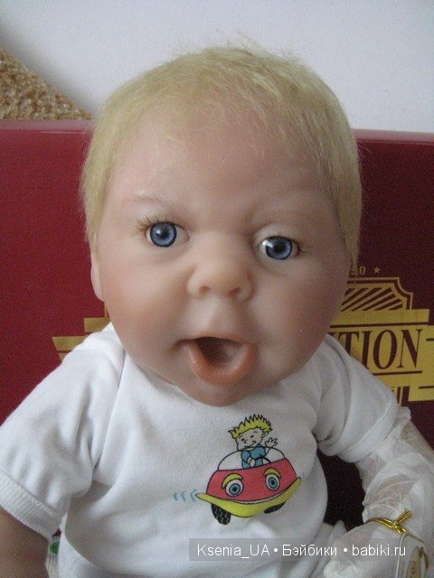 малыш Berenguer из мягкого силикон-винила