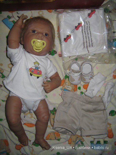 малыш Berenguer из мягкого силикон-винила