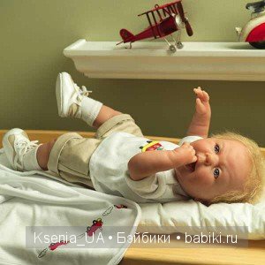 Коллекционный малыш Berenguer из мягкого силикон-винила