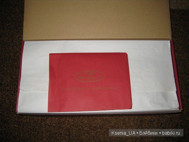 малыш Berenguer из мягкого силикон-винила