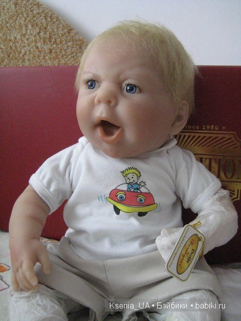 малыш Berenguer из мягкого силикон-винила