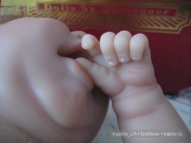 Коллекционный малыш Berenguer из мягкого силикон-винила (фото 6)