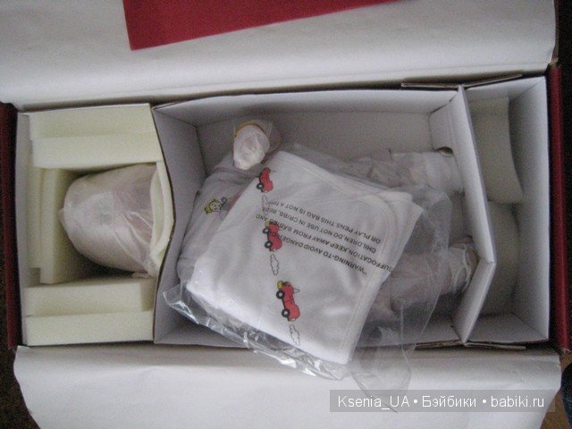 малыш Berenguer из мягкого силикон-винила