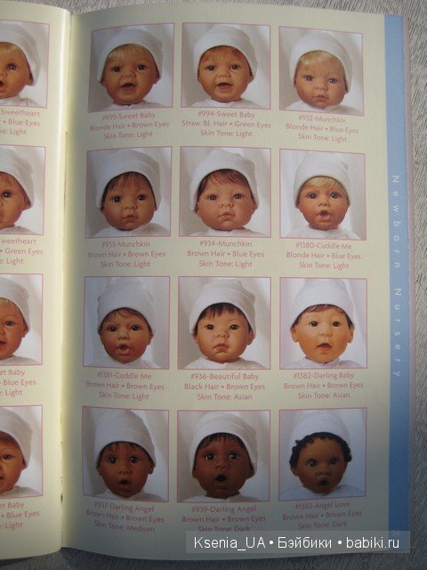 Каталог кукол Lee Middleton 2007