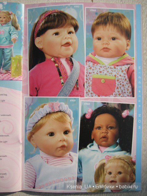 Каталог кукол Lee Middleton 2007