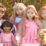 Мои красавицы от Annette Himstedt проводили лето...