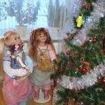 Наша ЕЛКА! Куклы Annette Himstedt