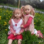 Малыши Гретхен и Линхен от Annette Himstedt