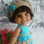 Платьице для Кармен (Baby  Face "So Cute Carmen")"Мечты о Париже"