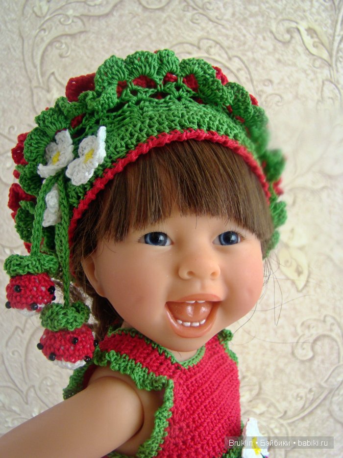 А я всё вяжу, вяжу ... наряды для кукол Gallob Baby Face