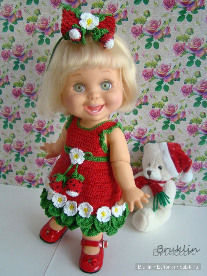 А я всё вяжу, вяжу ... наряды для кукол Gallob Baby Face
