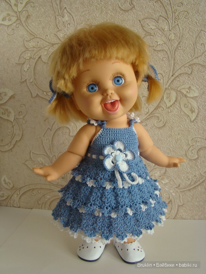 А я всё вяжу, вяжу ... наряды для кукол Gallob Baby Face