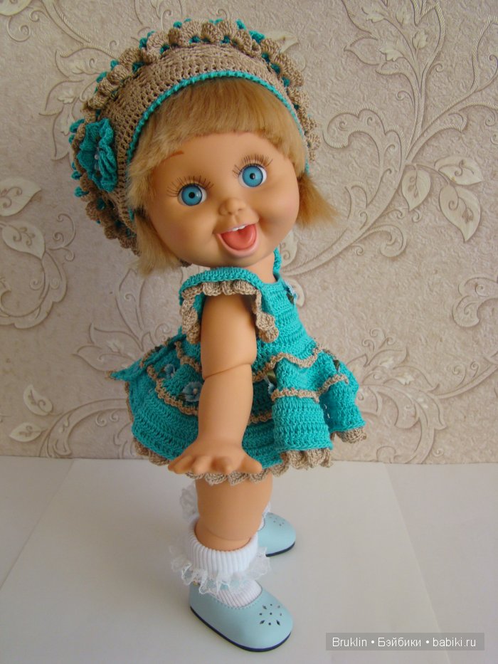 А я всё вяжу, вяжу ... наряды для кукол Gallob Baby Face