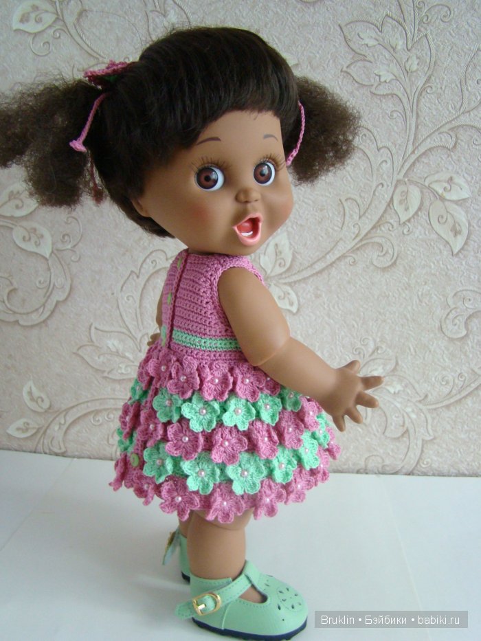А я всё вяжу, вяжу ... наряды для кукол Gallob Baby Face