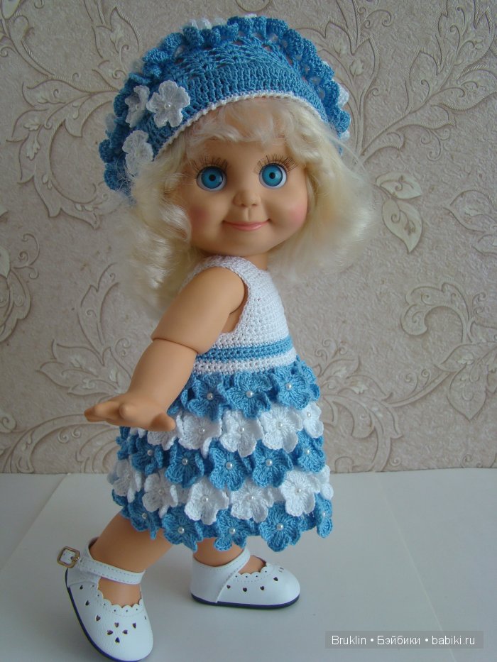 А я всё вяжу, вяжу ... наряды для кукол Gallob Baby Face (фото 5)
