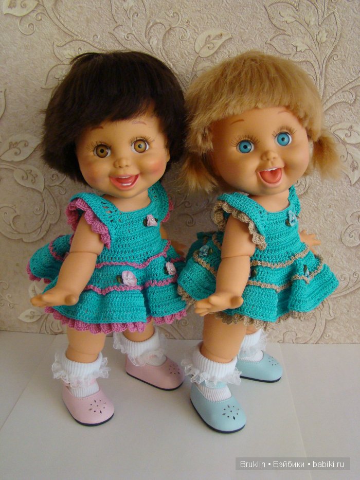 А я всё вяжу, вяжу ... наряды для кукол Gallob Baby Face