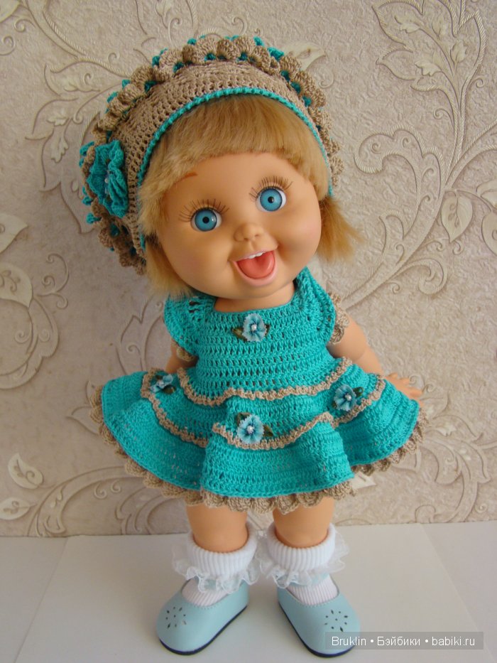 А я всё вяжу, вяжу ... наряды для кукол Gallob Baby Face