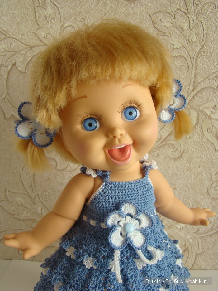 А я всё вяжу, вяжу ... наряды для кукол Gallob Baby Face